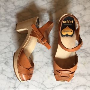 Swedish Hasbeens Peep Toe High